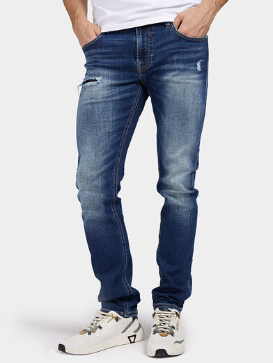 MIAMI Skinny jeans with washed effect - 1