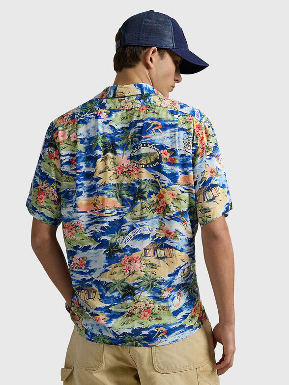 Shirt with multicolor print - 2