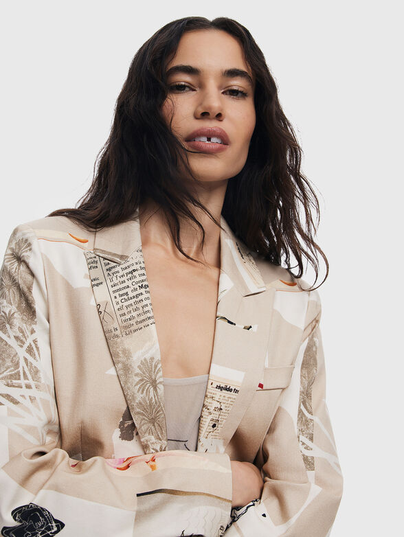 MR. CHRISTIAN LACROIX print jacket - 4