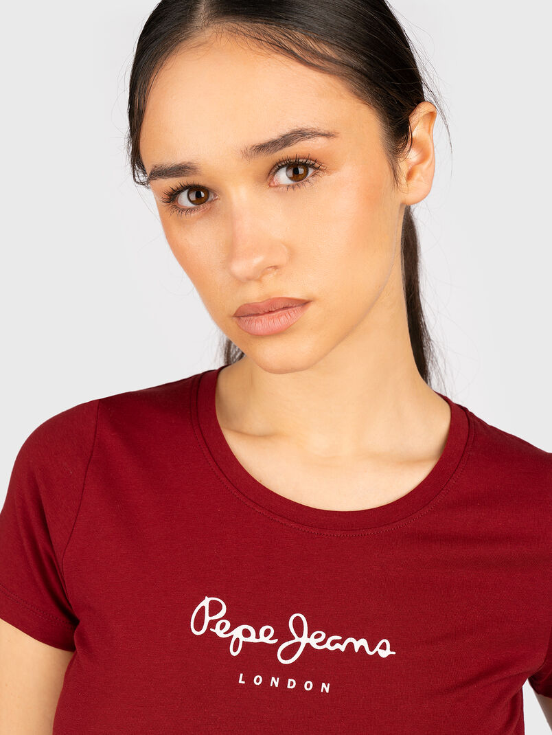 NEW VIRGINIA black T-shirt with logo detail - 3