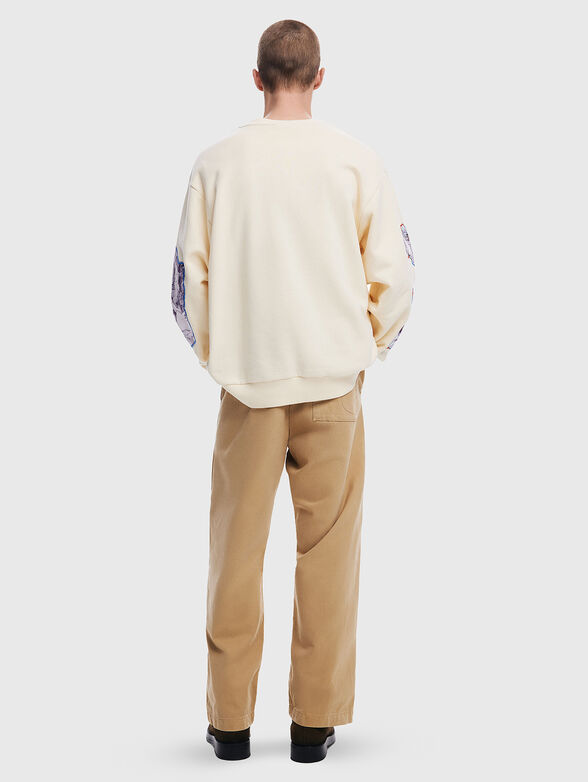 Cotton sweatshirt with print - 2