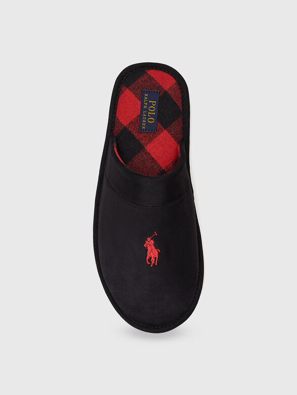 Home slippers with logo embroidery - 4