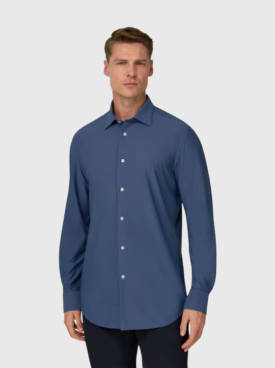 Shirt with contrasting buttons - 1