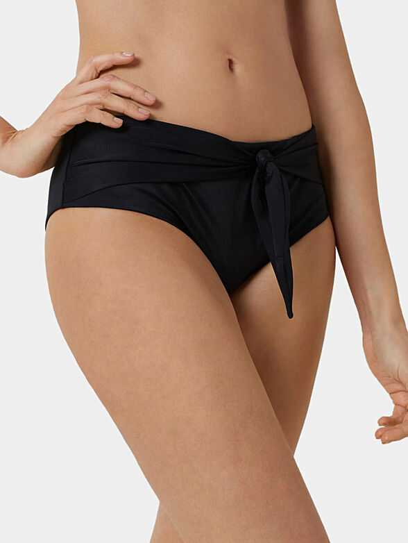 ESSENTIALS bikini bottom with a ribbon - 1