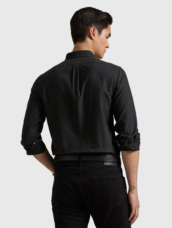 Black cotton shirt - 3