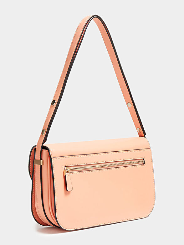 HENSELY Shoulder bag in coral - 3