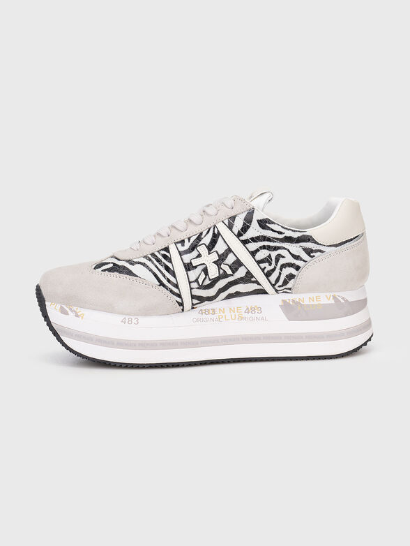 BETH animal print sneakers - 4