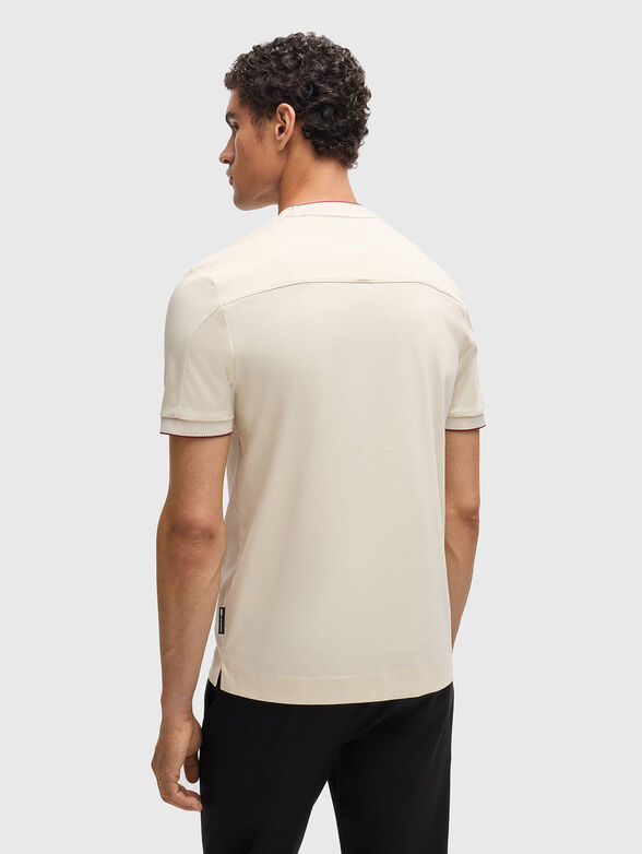 T-shirt with logo embroidery - 3