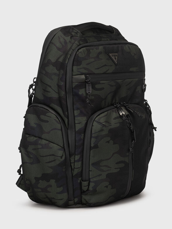 Camouflage backpack with pockets - 6