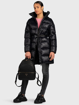 PHYLISS padded jacket with belt - 5