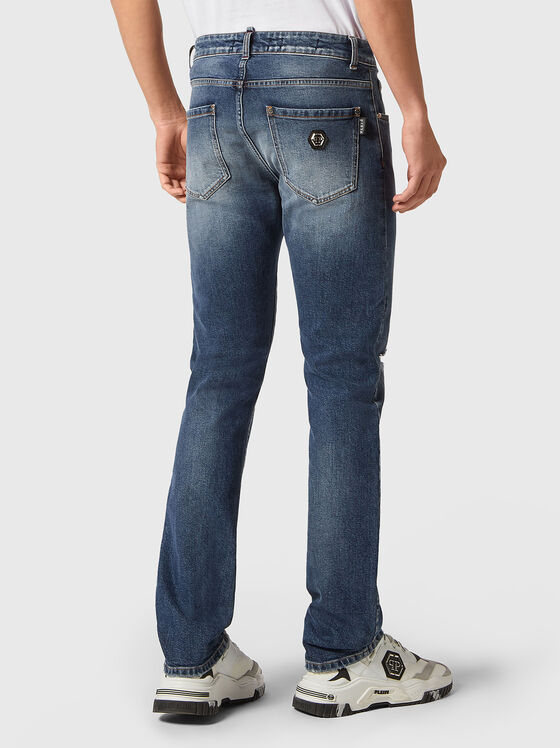Slim fit cotton jeans - 2