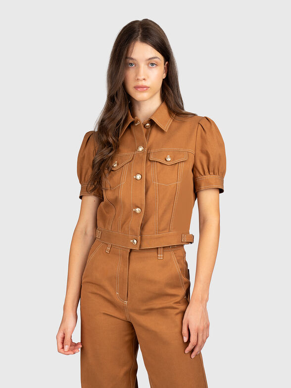 Short-sleeved jacket - 1