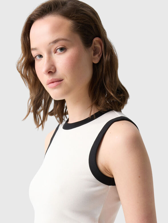 NIKI top with contrasting trim - 6