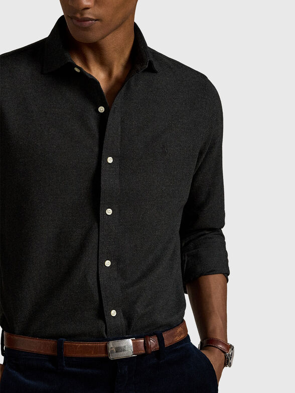 Cotton twill shirt - 4