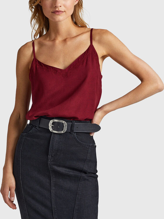 GUSI top with embroidery - 1