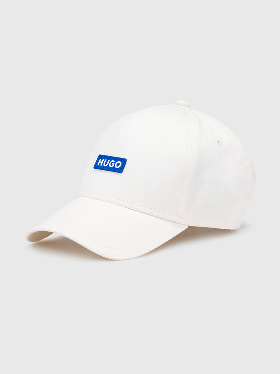 Унисекс бейзболна шапка с лого детайл - 1
