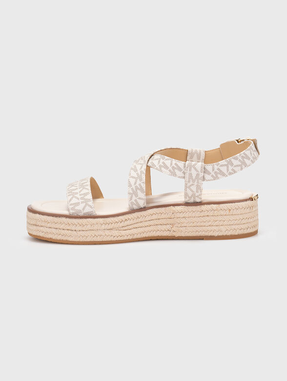 LYNN logo sandals - 3