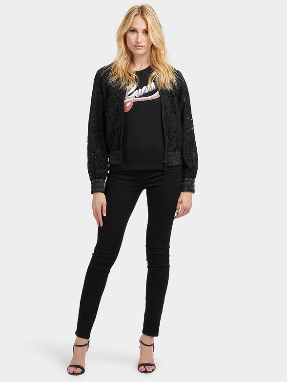 AISHA black bomber jacket - 2