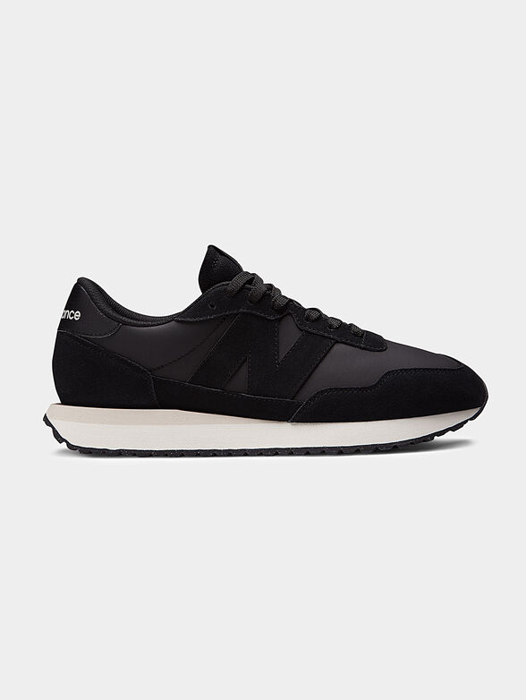 237 black sports shoes - 1