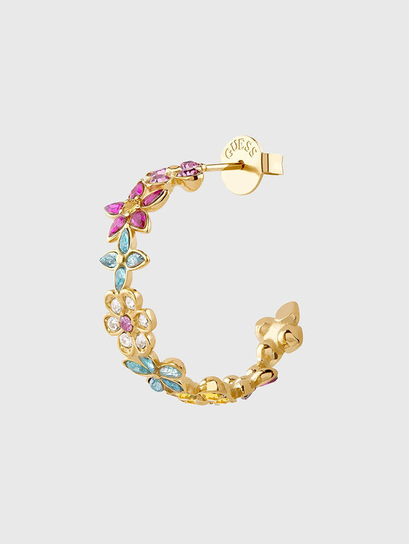 Earrings with floral motives - 2