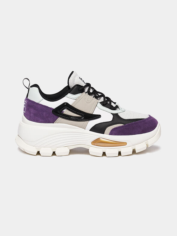 CITY HIKING sneakers with different textures - 1