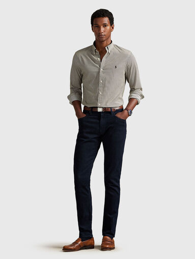 Slim cotton poplin shirt - 5