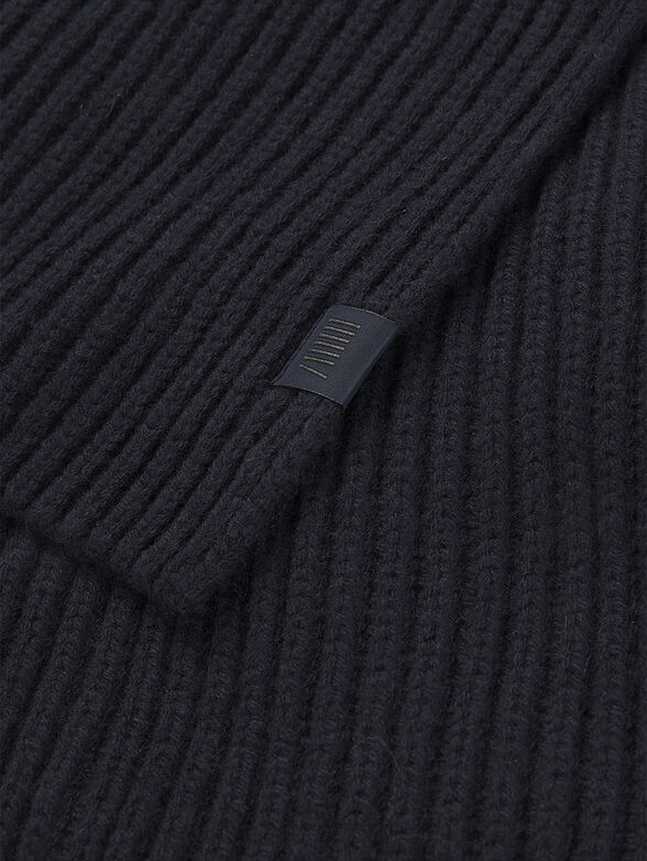 Wool and cashmere scarf - 2