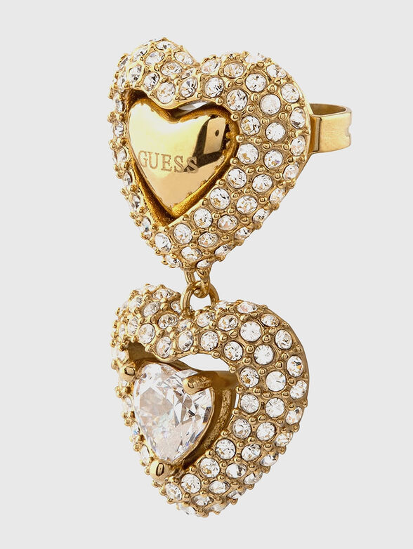 BELOVED rhinestones earrings - 1