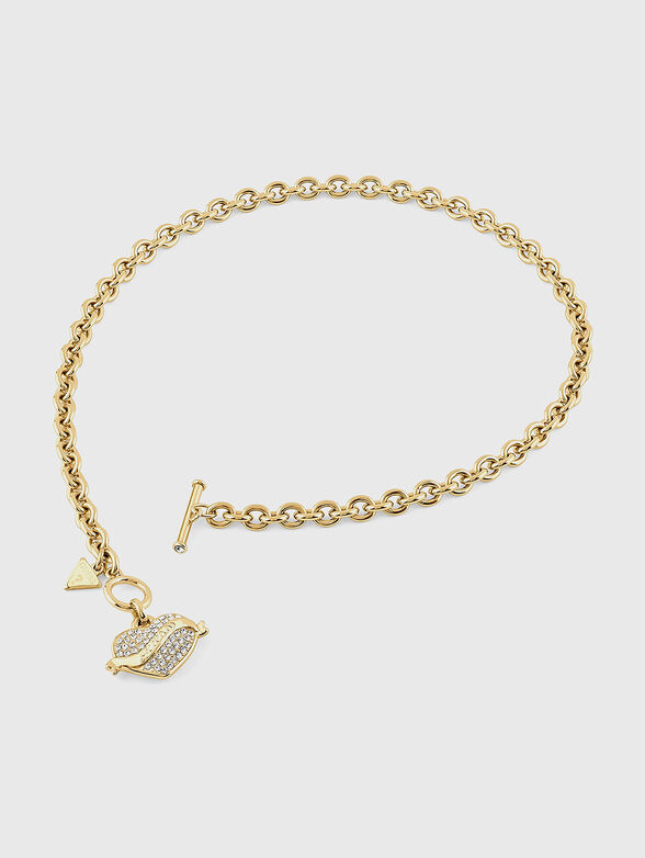 HEART necklace wirh logo - 1