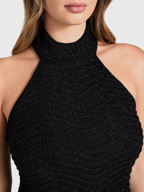 SERINA knitted top with halter neck - 4