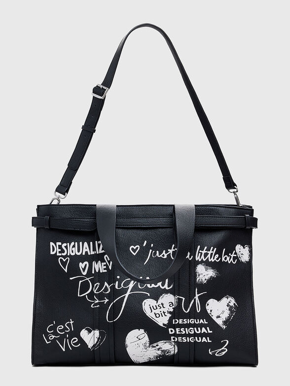 Big bag with accent print - 3