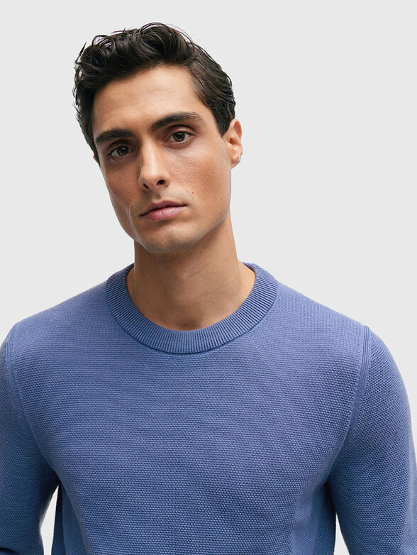 ECAIO sweater in blue  - 4