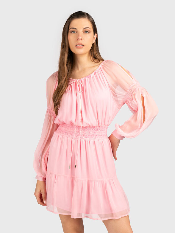 Pink mini dress - 1