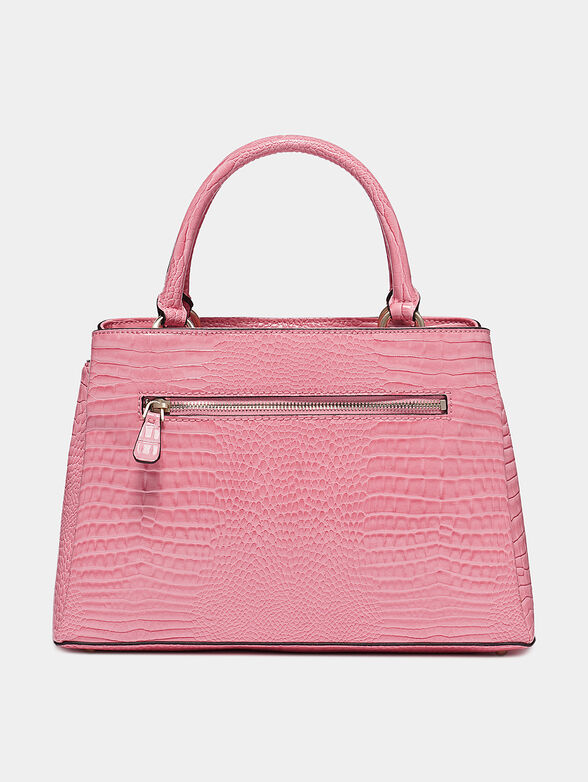 CARABEL Crocodile print satchel - 3