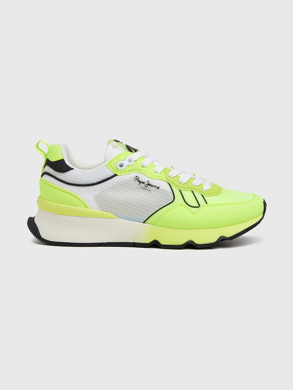 BRIT PRO NEON sports shoes with mesh accents - 1