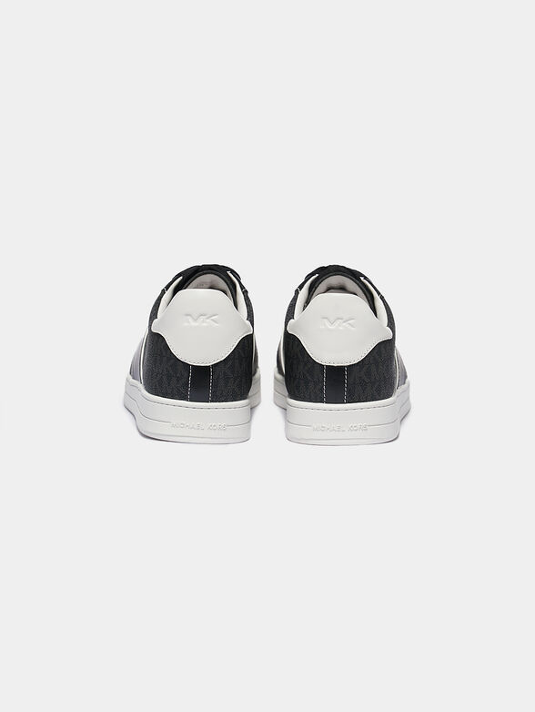 TYLER Black sneakers with logo print - 3
