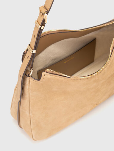 Leather bag with logo - 5