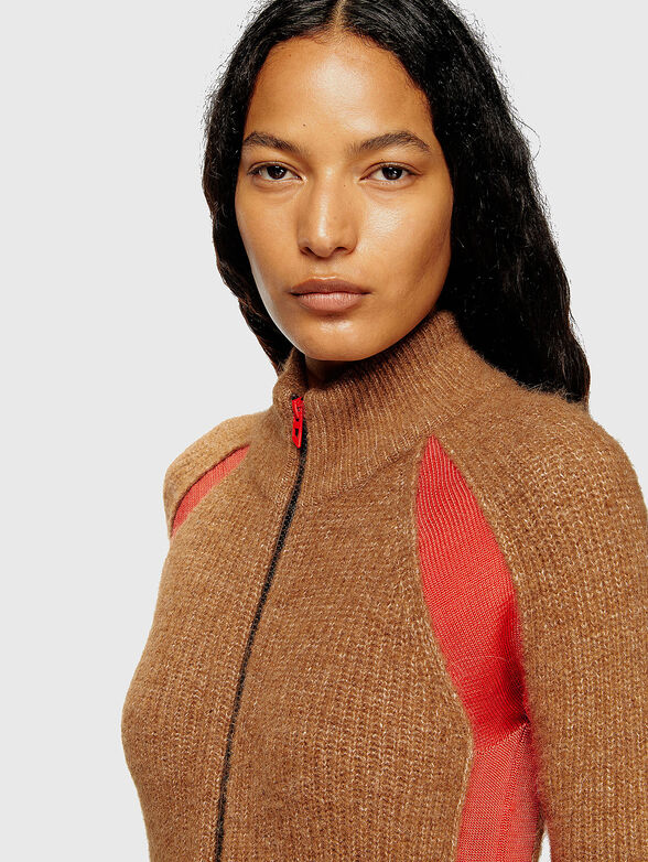 M-LOUISE wool cardigan - 4