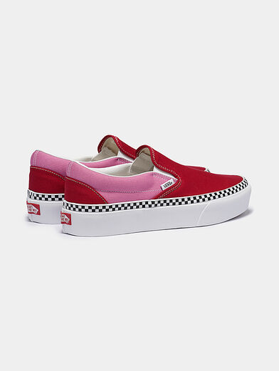 Slip-on red sneakers - 3