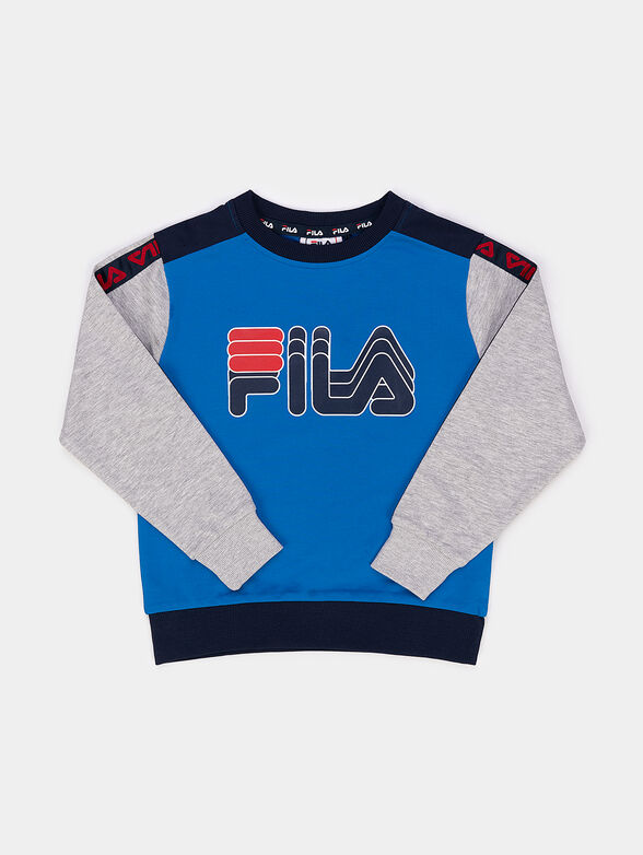 Blouse with logo print - 1