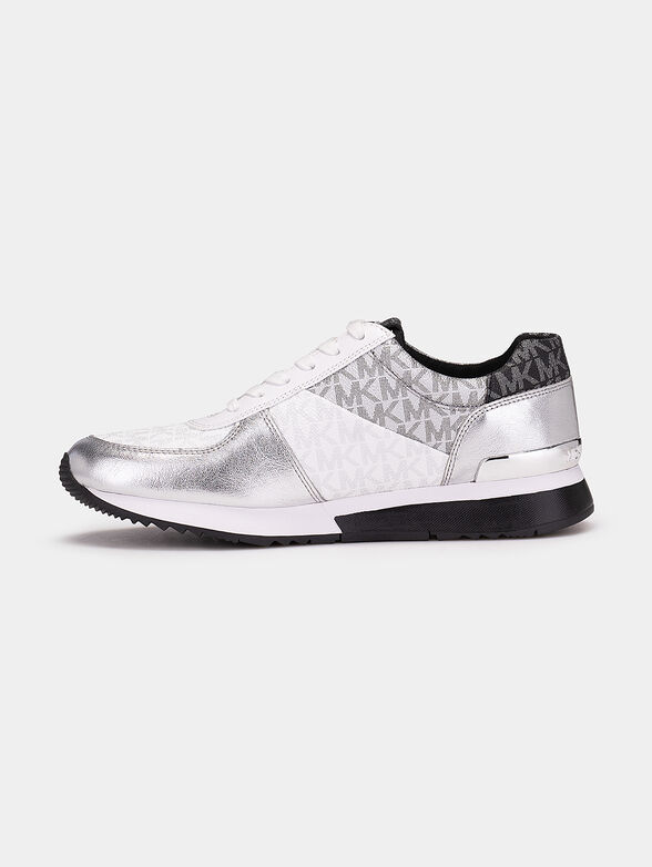ALLIE silver sneakers - 4