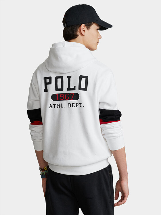 Sweatshirt with logo print - 2