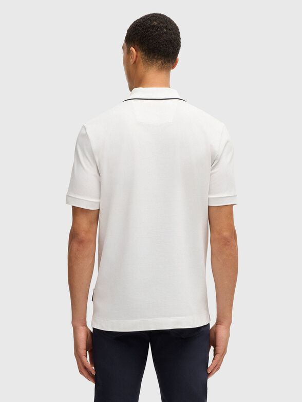 Polo shirt with short sleeves and logo - 3