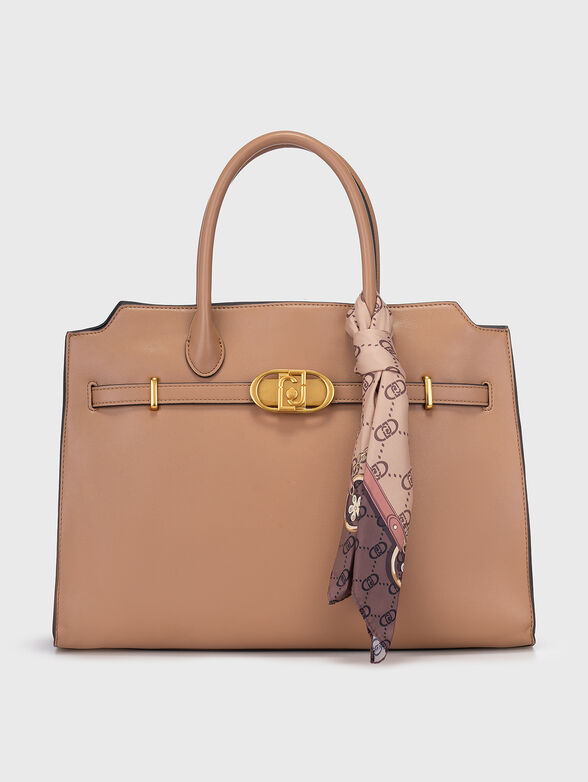 BOSTON large bag with monogram print - 1