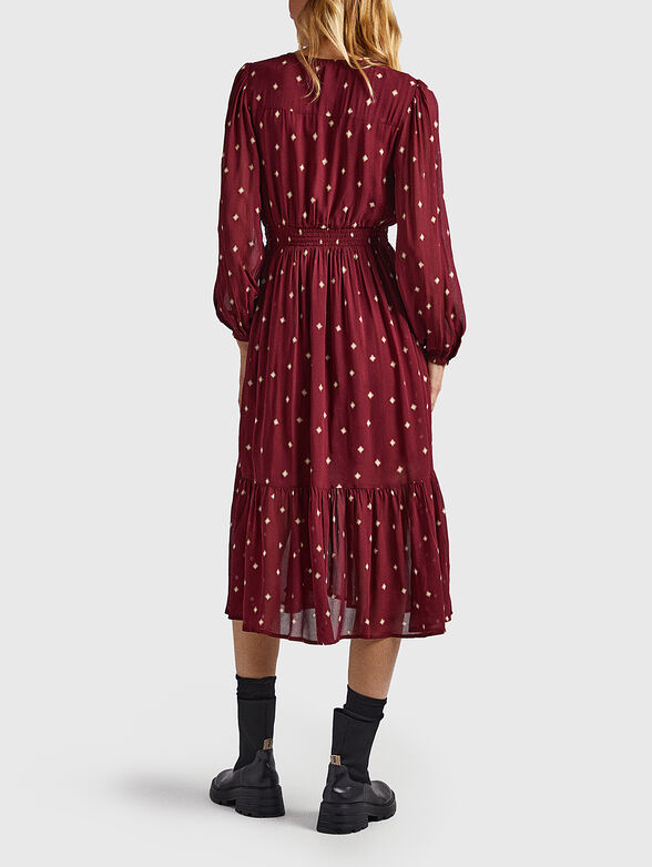 GIO printed midi dress - 2