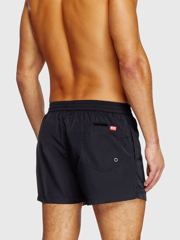 MARIO-34-D-CORE beach shorts with logo print - 1