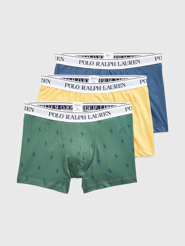 Set of three colored boxers - 1