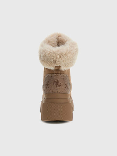 YARELI boots in beige - 3