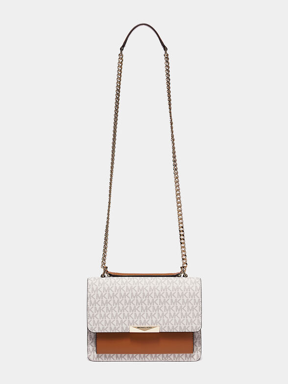 JADE shoulder bag with logo elements - 4