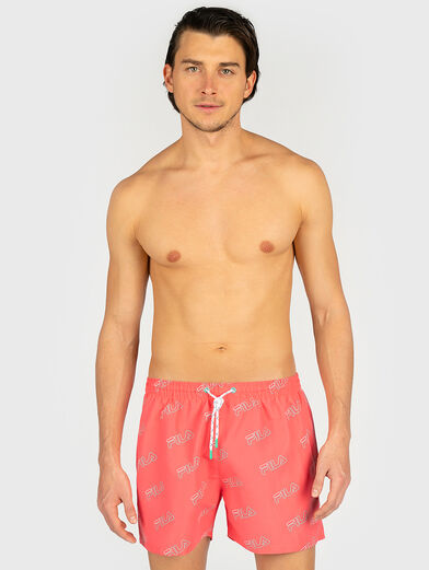 Beach shorts with logo - 1